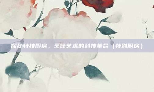 探秘特技厨房,烹饪艺术的科技革命(特别厨房)