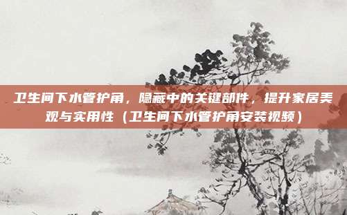 卫生间下水管护角,隐藏中的关键部件,提升家居美观与实用性(卫生间下水管护角安装视频)