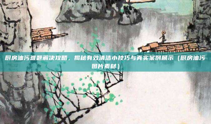 厨房油污难题解决攻略,揭秘有效清洁小技巧与真实案例展示(厨房油污图片素材)