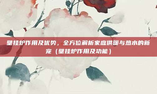 壁挂炉作用及优势，全方位解析家庭供暖与热水的新宠（壁挂炉作用及功能）
