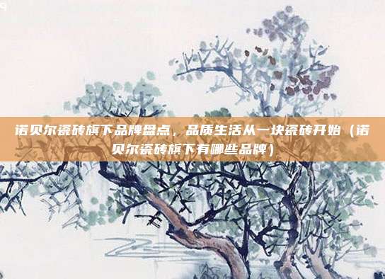 诺贝尔瓷砖旗下品牌盘点,品质生活从一块瓷砖开始(诺贝尔瓷砖旗下有哪些品牌)