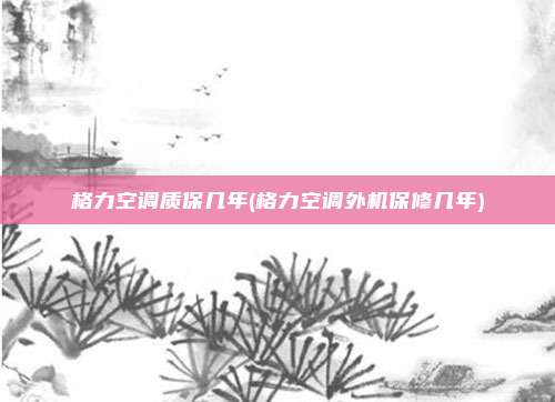 格力空调质保几年(格力空调外机保修几年)