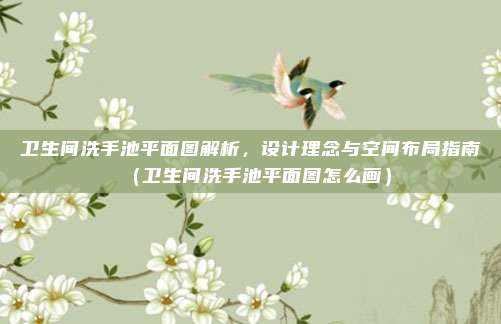 卫生间洗手池平面图解析，设计理念与空间布局指南（卫生间洗手池平面图怎么画）