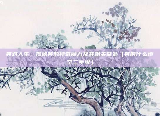笑对人生，揭秘笑的神奇魔力及其相关益处（笑的什么填空二年级）