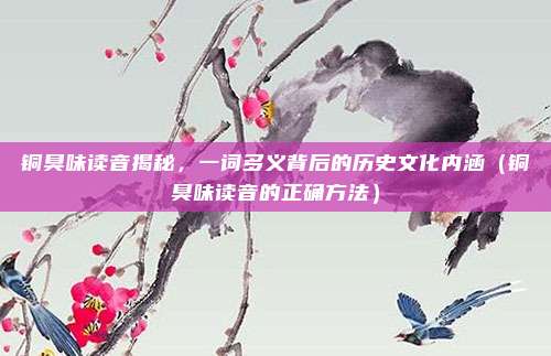 铜臭味读音揭秘，一词多义背后的历史文化内涵（铜臭味读音的正确方法）