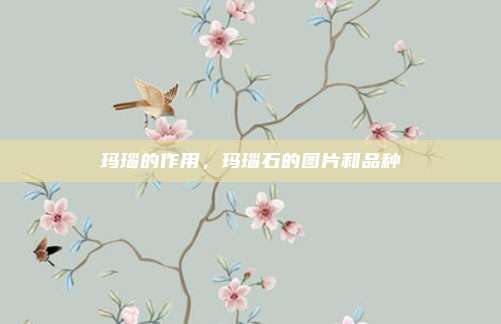 玛瑙的作用,玛瑙石的图片和品种