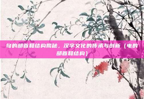 句的部首和结构揭秘，汉字文化的传承与创新（电的部首和结构）