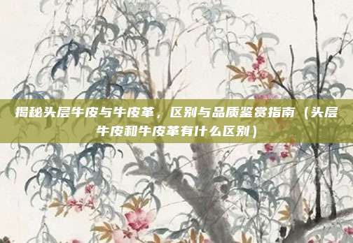揭秘头层牛皮与牛皮革，区别与品质鉴赏指南（头层牛皮和牛皮革有什么区别）