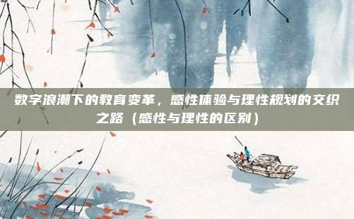 数字浪潮下的教育变革，感性体验与理性规划的交织之路（感性与理性的区别）