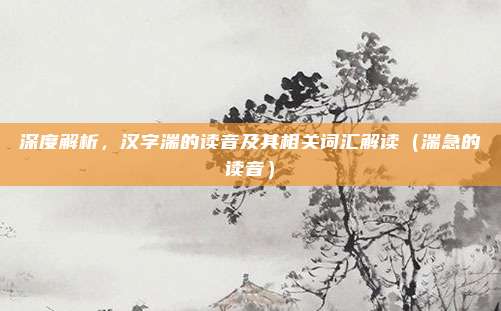 深度解析，汉字湍的读音及其相关词汇解读（湍急的读音）