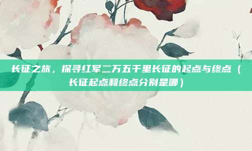 长征之旅，探寻红军二万五千里长征的起点与终点（长征起点和终点分别是哪）