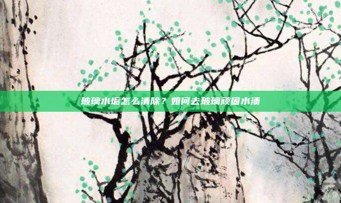 玻璃水垢怎么清除?如何去玻璃顽固水渍