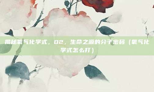 揭秘氧气化学式,O2,生命之源的分子密码(氧气化学式怎么打)