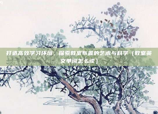 打造高效学习环境，探索教室布置的艺术与科学（教室英文单词怎么读）