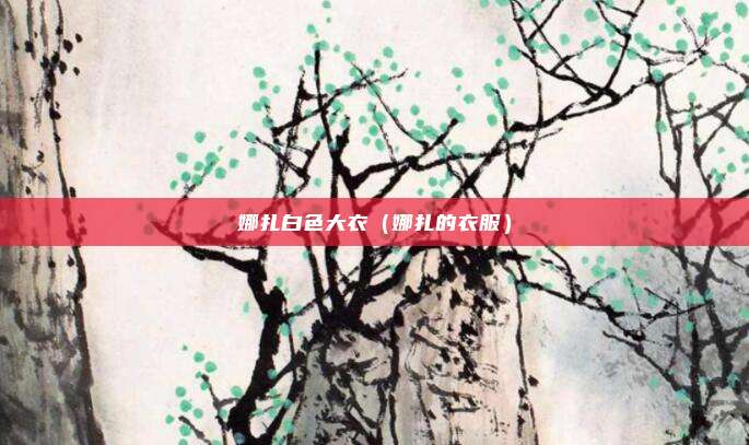 娜扎白色大衣（娜扎的衣服）