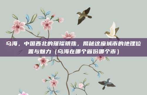 乌海，中国西北的璀璨明珠，揭秘这座城市的地理位置与魅力（乌海在哪个省份哪个市）