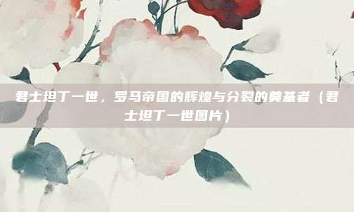 君士坦丁一世，罗马帝国的辉煌与分裂的奠基者（君士坦丁一世图片）