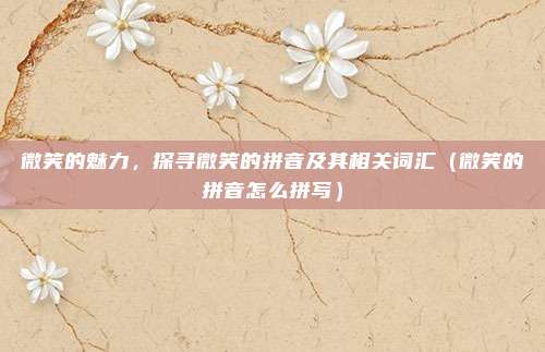 微笑的魅力，探寻微笑的拼音及其相关词汇（微笑的拼音怎么拼写）