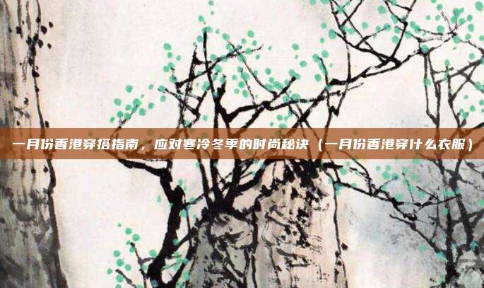 一月份香港穿搭指南,应对寒冷冬季的时尚秘诀(一月份香港穿什么衣服)