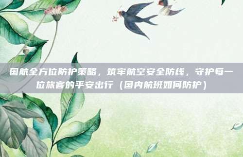 国航全方位防护策略，筑牢航空安全防线，守护每一位旅客的平安出行（国内航班如何防护）
