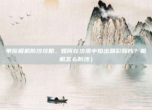 单反相机防沙攻略,如何在沙漠中拍出精彩照片?相机怎么防沙)