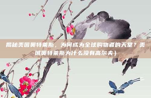 揭秘美国奥特莱斯,为何成为全球购物者的天堂?美国奥特莱斯为什么没有高尔夫)