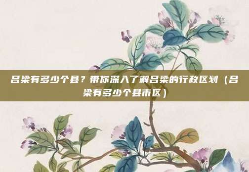 吕梁有多少个县?带你深入了解吕梁的行政区划(吕梁有多少个县市区)