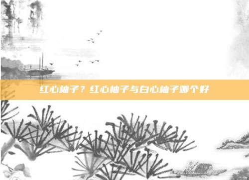 红心柚子？红心柚子与白心柚子哪个好