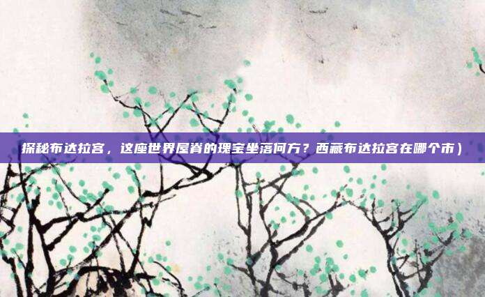 探秘布达拉宫,这座世界屋脊的瑰宝坐落何方?西藏布达拉宫在哪个市)