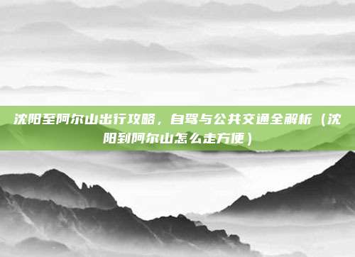 沈阳至阿尔山出行攻略,自驾与公共交通全解析(沈阳到阿尔山怎么走方便)