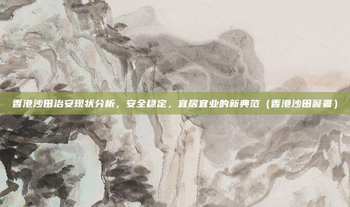 香港沙田治安现状分析,安全稳定,宜居宜业的新典范(香港沙田警署)