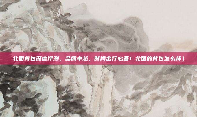北面背包深度评测,品质卓越,时尚出行必备!北面的背包怎么样)