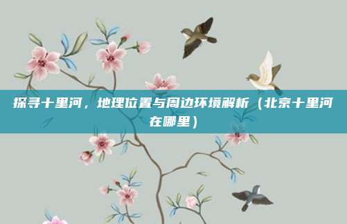 探寻十里河,地理位置与周边环境解析(北京十里河在哪里)