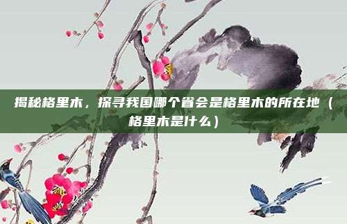 揭秘格里木,探寻我国哪个省会是格里木的所在地(格里木是什么)