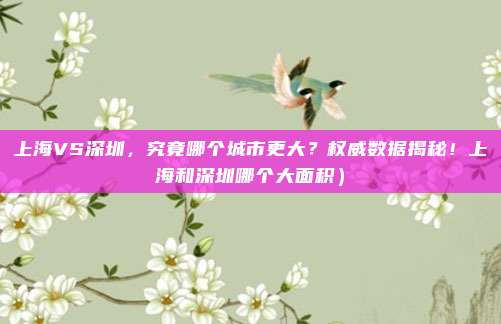 上海VS深圳,究竟哪个城市更大?权威数据揭秘!上海和深圳哪个大面积)