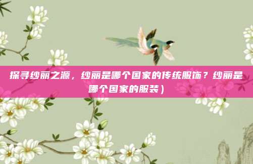 探寻纱丽之源,纱丽是哪个国家的传统服饰?纱丽是哪个国家的服装)