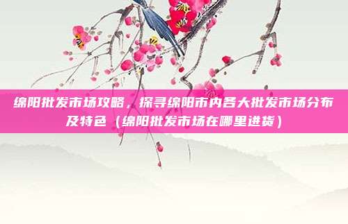 绵阳批发市场攻略,探寻绵阳市内各大批发市场分布及特色(绵阳批发市场在哪里进货)