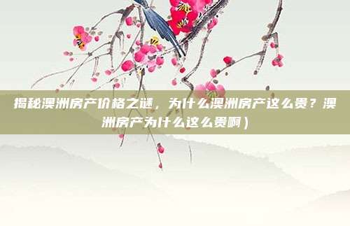 揭秘澳洲房产价格之谜,为什么澳洲房产这么贵?澳洲房产为什么这么贵啊)