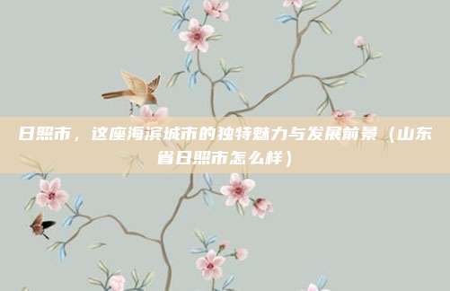日照市,这座海滨城市的独特魅力与发展前景(山东省日照市怎么样)