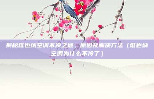 揭秘维也纳空调不冷之谜,原因及解决方法(维也纳空调为什么不冷了)