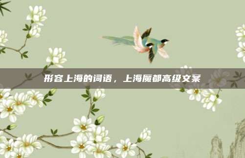 形容上海的词语，上海魔都高级文案