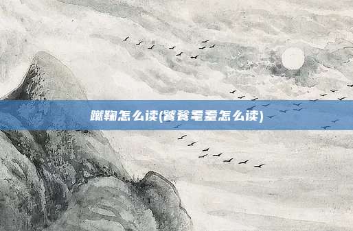 蹴鞠怎么读(饕餮耄耋怎么读)