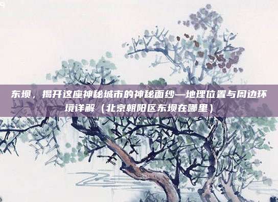 东坝,揭开这座神秘城市的神秘面纱—地理位置与周边环境详解(北京朝阳区东坝在哪里)