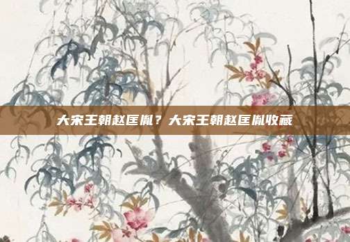 大宋王朝赵匡胤？大宋王朝赵匡胤收藏