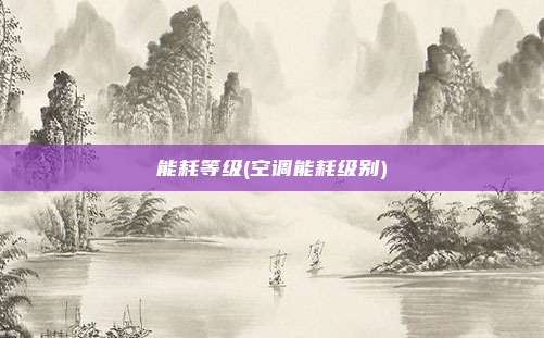 能耗等级(空调能耗级别)