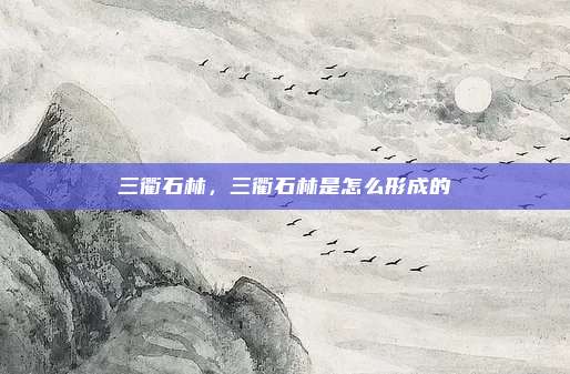 三衢石林，三衢石林是怎么形成的