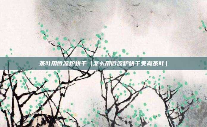 茶叶用微波炉烘干(怎么用微波炉烘干受潮茶叶)