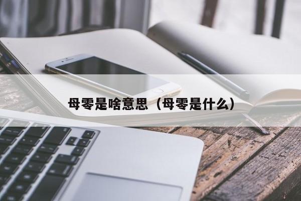 母零是啥意思（母零是什么）
