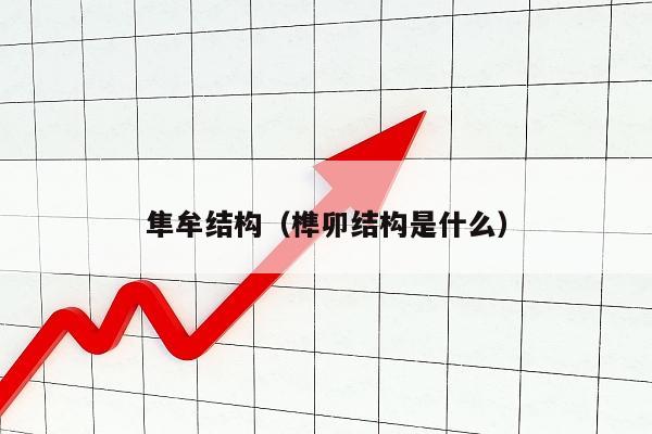 隼牟结构（榫卯结构是什么）
