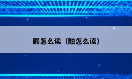 鼹怎么读（鼬怎么读）